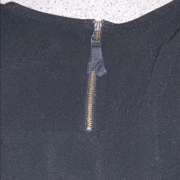 Madewell Black Zip Back Tank Top - Picture 5 of 5